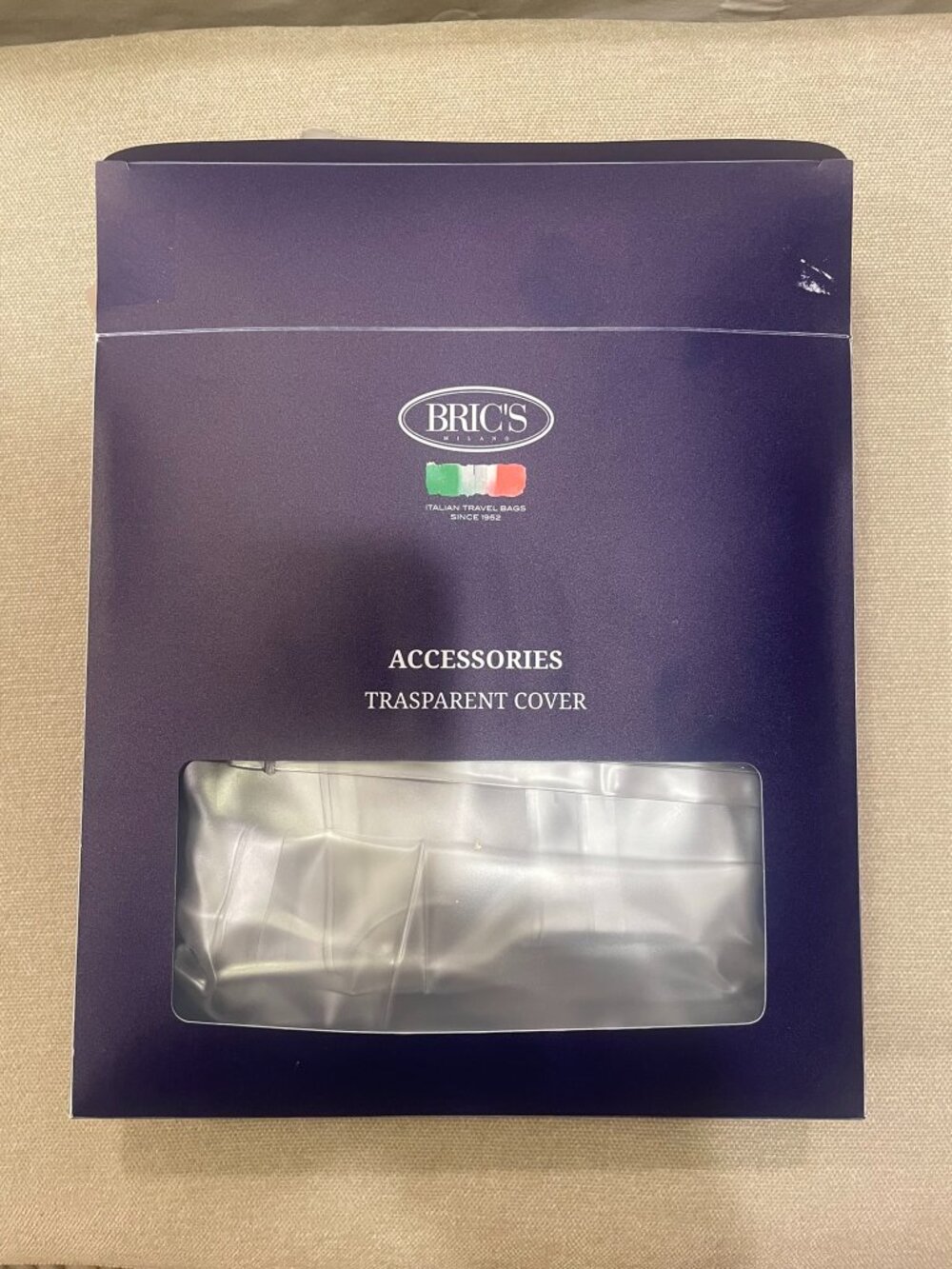 Bric's transparent luggage protector, L